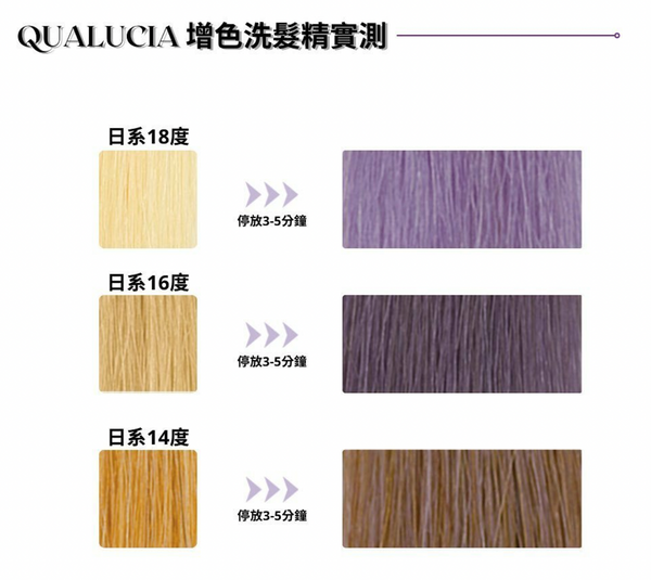 FIOLE QUALUCIA COLOR SHAMPOO 補色去黃護理洗髮水 - 紫色