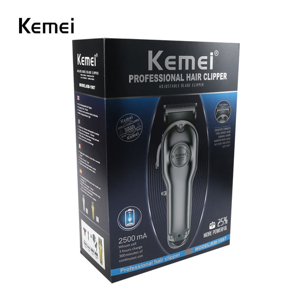 Kemei KM-1987 專業全金属電動理髮器